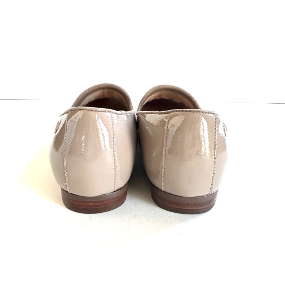 VIONIC WILLA II PATENT LEATHER SLIP-ON FLAT LOAFER IN NUDE TAUPE NEW! Sz6.5W - Picture 7 of 14
